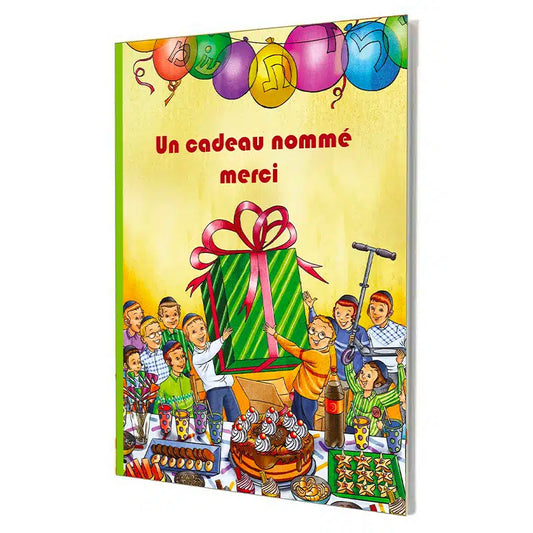 Bande Dessinée : Un cadeau nommé merci – Rav Shalom Aroush – Livre sur le Remerciement (pour enfants)