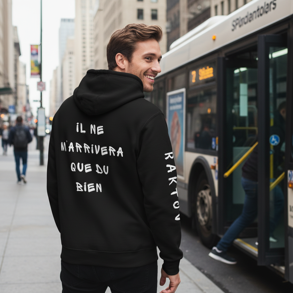 Sweat TAG capuche  à fermeture éclair