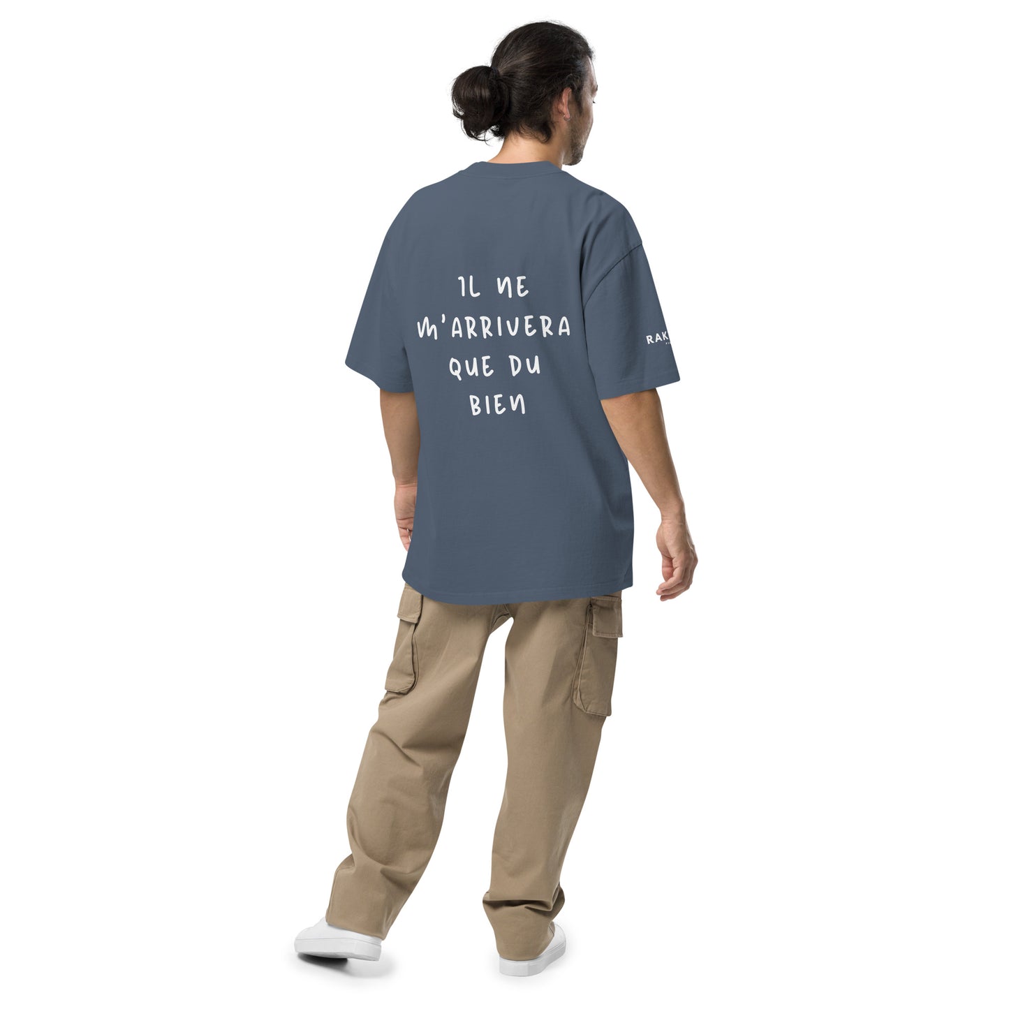 T-shirt Oversize Délavé – Lion Royal